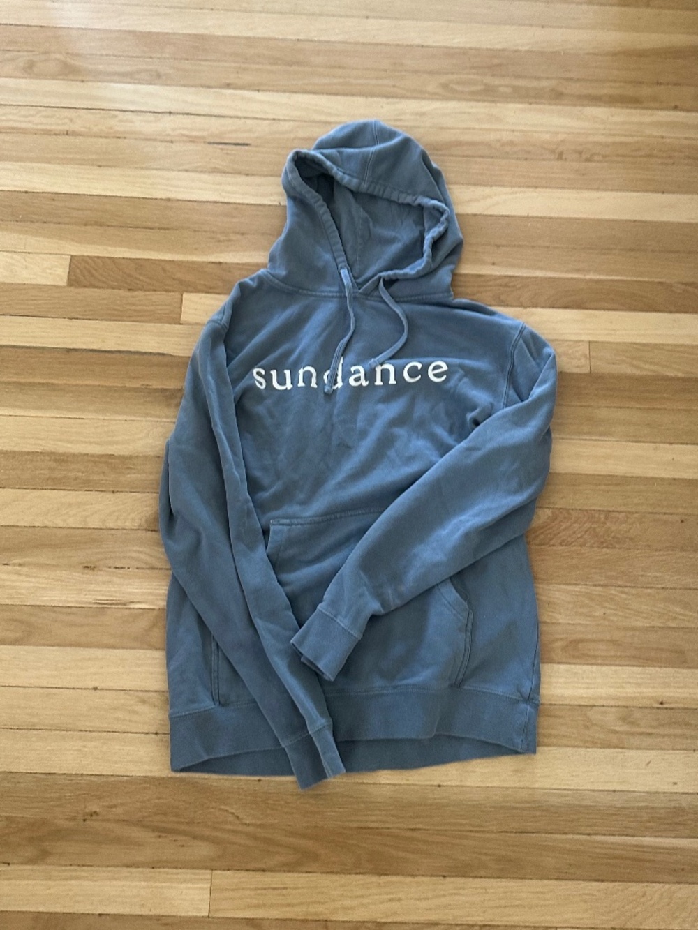 Sundance blue hoodie sweatshirt